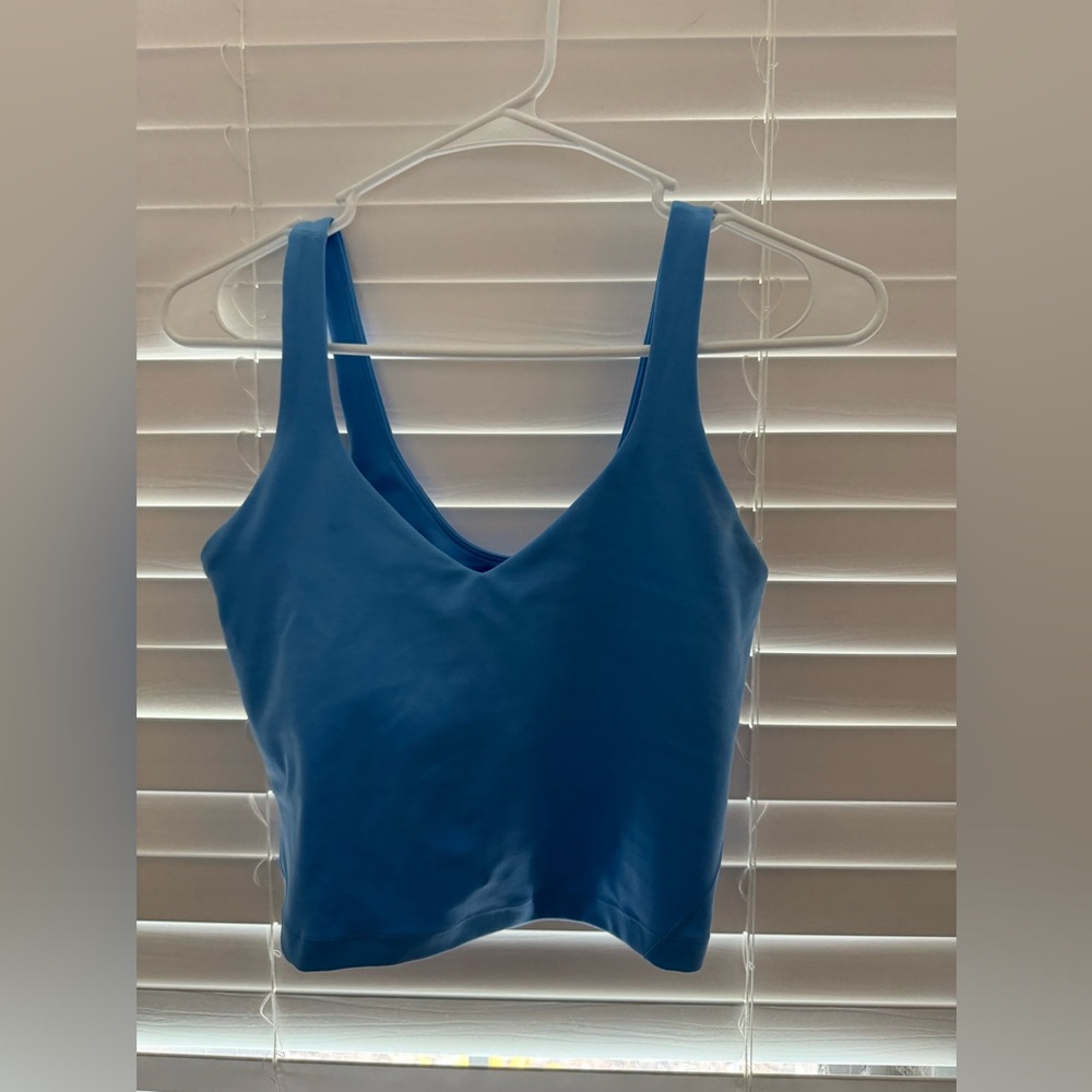 Aero blue lululemon align tank